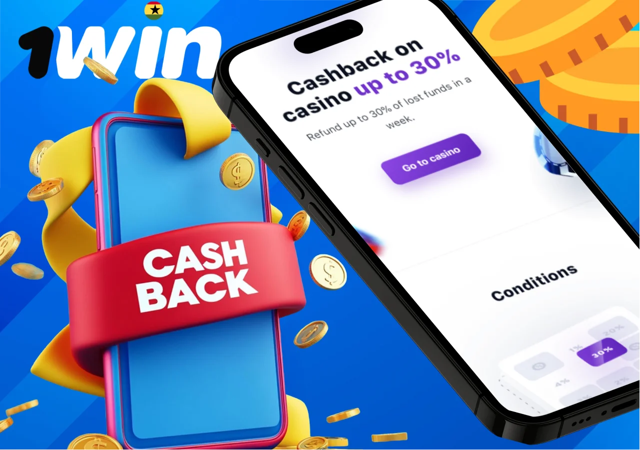 Cashback Bonuses and promotions for Ghanaian players on the app