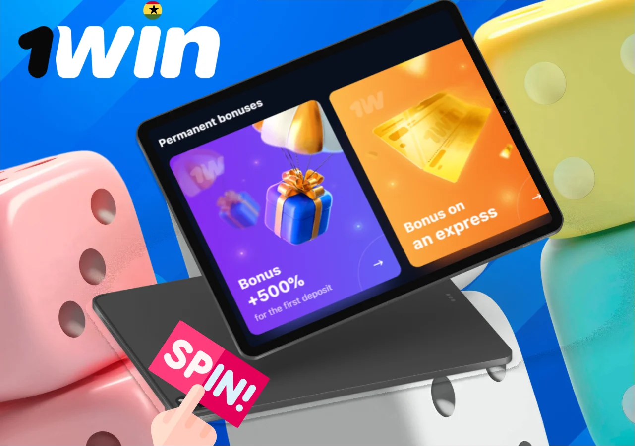 Freespin Bonuses for 1win players from Ghana on the app