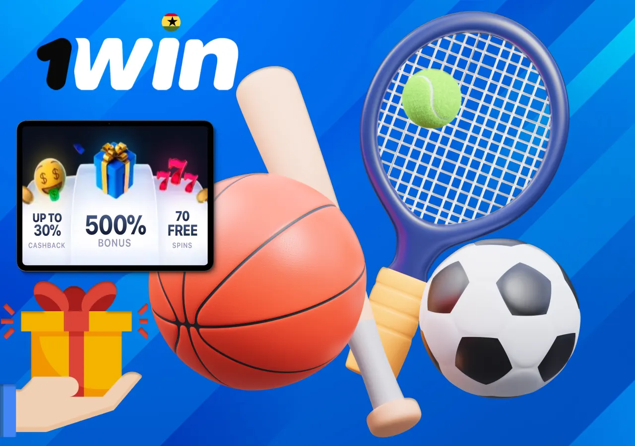 Sports Bonus Match on the first four deposits for players